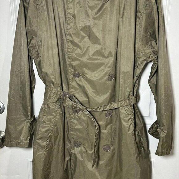 US ARMY USAF Vietnam 60’s Brown Military Trench Coat Men’s Small 38 Regular DSA - Picture 1 of 15